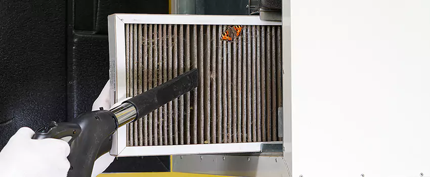 Clogged Air Duct Cleaning Process in Port Washington, NY