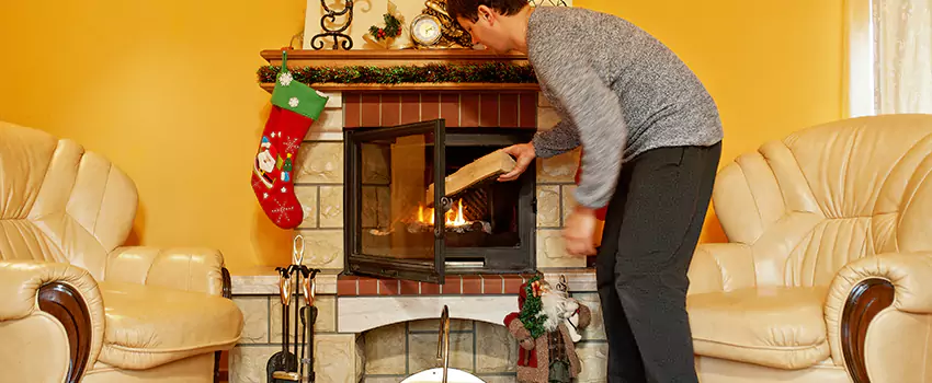 Gas to Wood-Burning Fireplace Conversion Services in Port Washington, New York