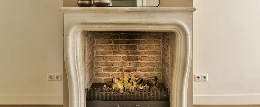 Vintage-style Fireplace Redesign in Port Washington, New York