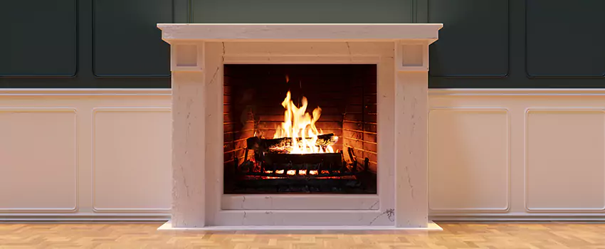Open Flame Wood-Burning Fireplace Installation Services in Port Washington, New York