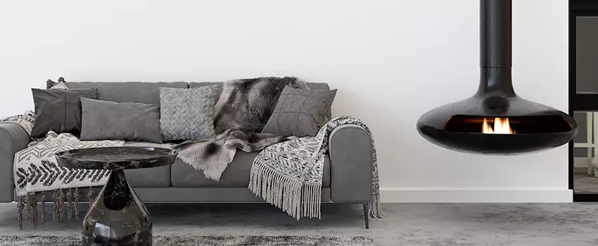 Circular Hanging Fireplace Installation Services in Port Washington, NY