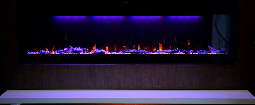 Dynamic Flame Color Fireplace Installation in Port Washington, NY