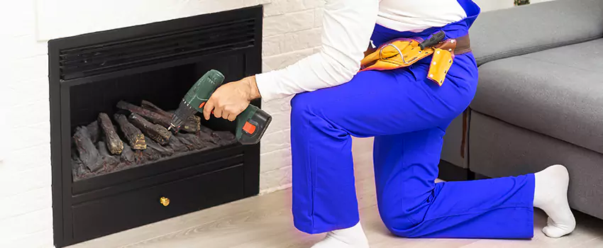 New Gas Fireplace Installation in Port Washington, NY