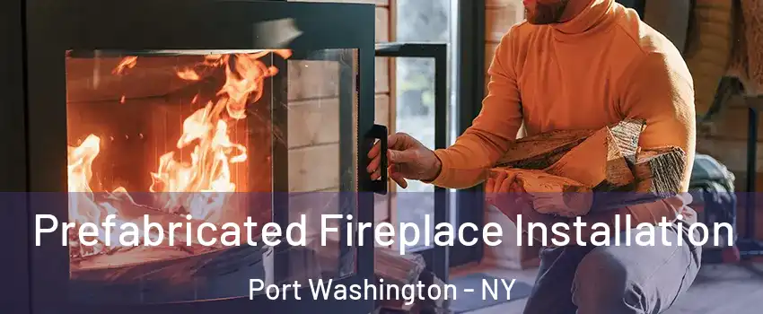  Prefabricated Fireplace Installation Port Washington - NY